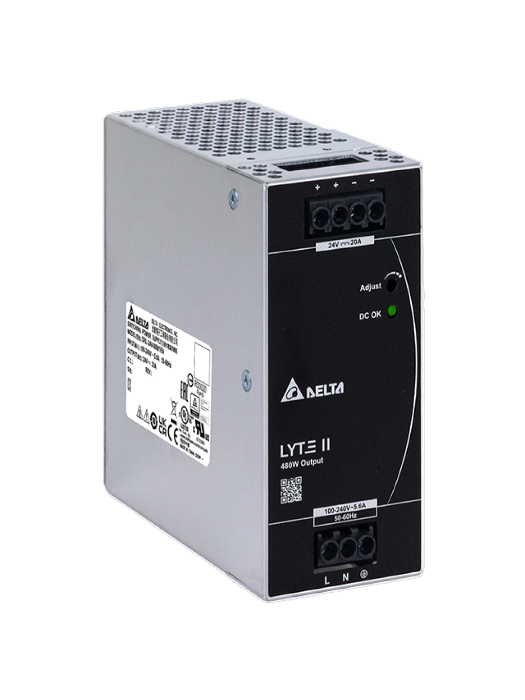 Maitinimo šaltinis DRL-24V480W1EN (20 A)