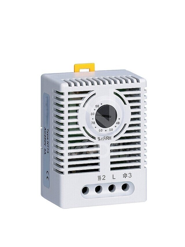 Mechaninis higrostatas 35 - 95% RH 20VAC/DC 250VAC IP20