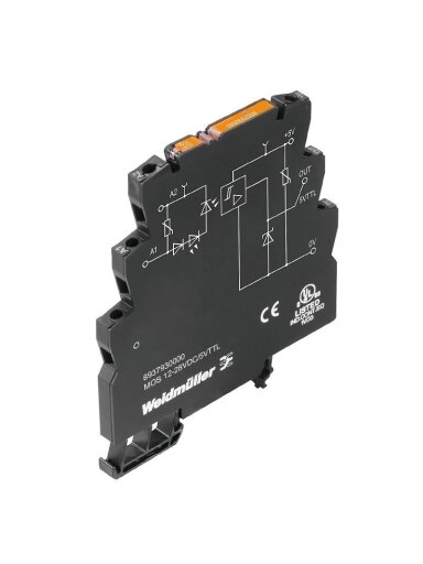 MOS 12-28VDC/5VTTL puslaidininkinė relė
