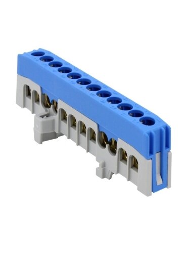 N12-F2 Gnybtas 12x16mm² 63A, IP20 mėlynas
