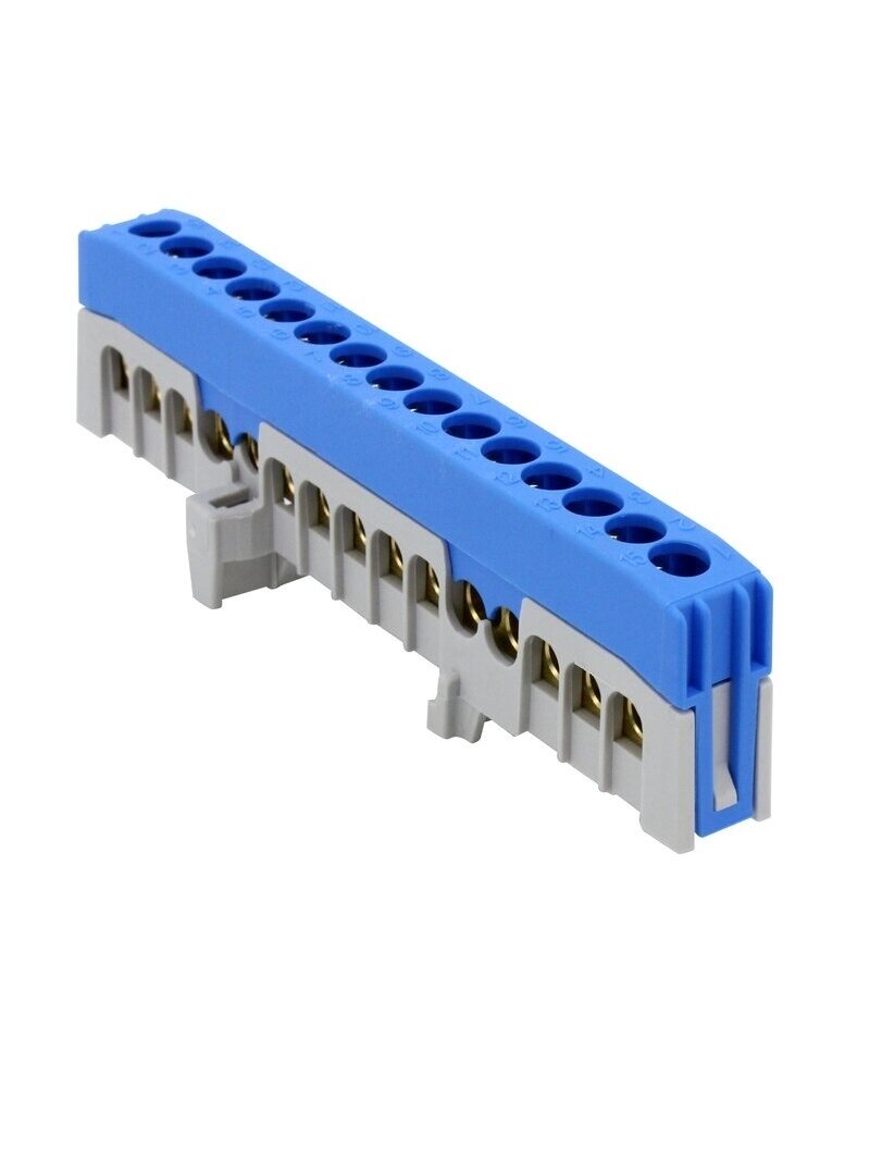 N15-F2 Gnybtas 15x16mm² 63A, IP20 mėlynas