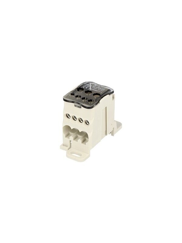 NLDB paskirstimo gnybtas Al/Cu 85A In: 3x6-25mm², Out: 4x2,5-10mm², 2x2,5-25mm²