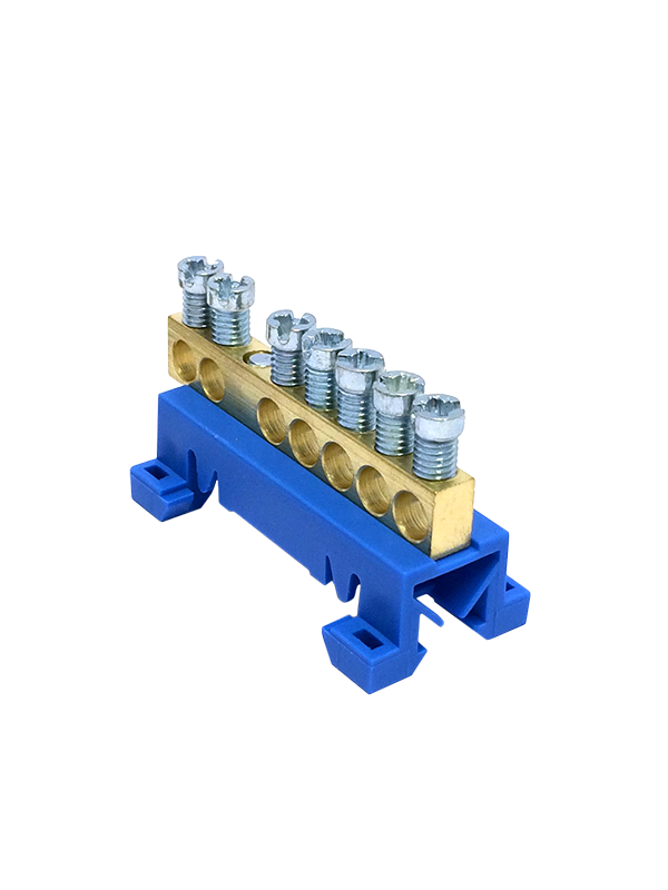 NPE Gnybtas 63A 7x16mm² mėlynas