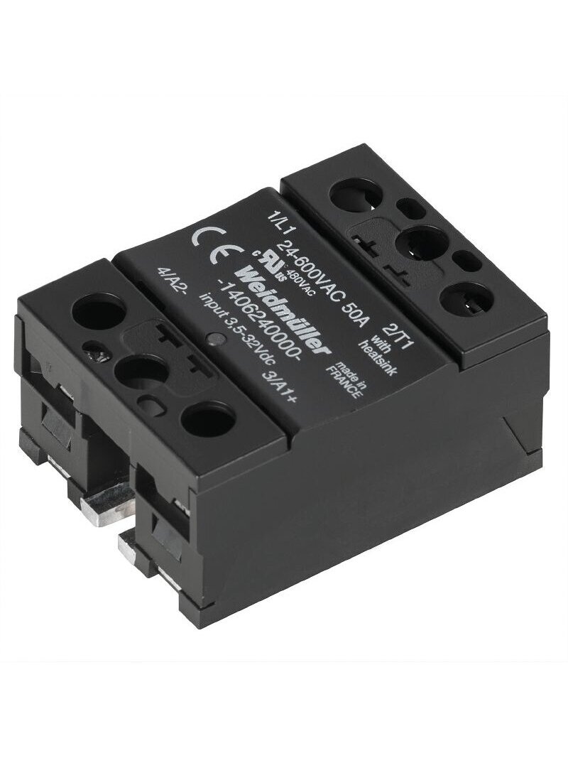 PSSR 24VDC/1PH AC50A HP puslaidininkinė relė