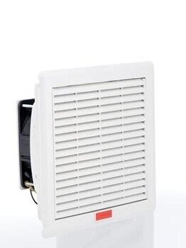 PTF Ventiliatorius su grotelėmis 210x210mm 125m³/h 24VDC IP54