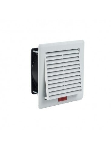 PTF Ventiliatorius su grotelėmis 160x160mm 100m³/h 230VAC IP54, su gnybtu
