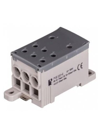 PVB Gnybtas 160A In:1x16-95mm²/1x50-150mm², Out:6x2,5-35mm²