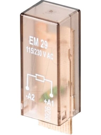 RIM-I 1 R 110/230V varžinė apkrova statoma į RCI / RCM / DRM lizdą