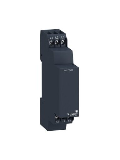 RM Fazių sekos relė 1CO 5A 208-480VAC