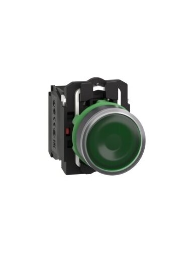SCHNEIDER apšviestas mygtukas XB5-AW33B5X