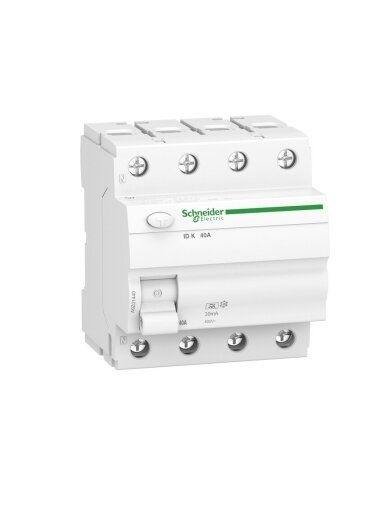 Srovės nuotekio relė ID K A9Z05440 40A 30mA AC-type