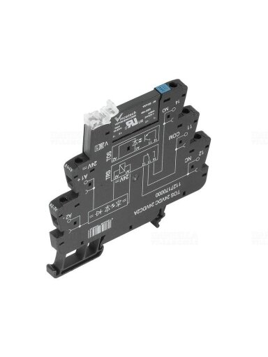 TOS 12VDC 24VDC2A puslaidininkinė relė
