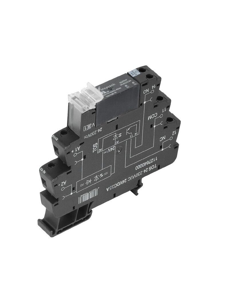 TOS 24-230VUC 24VDC3,5A puslaidininkinė relė