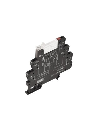 TRS 230VAC RC 1CO relė su lizdu (6mm)