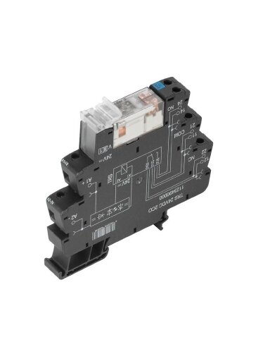 TRS 24VDC 2CO relė su lizdu