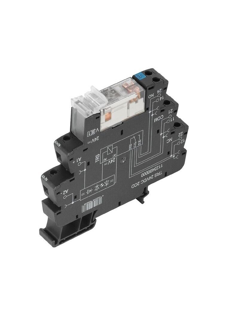 TRS 24VDC 2CO relė su lizdu