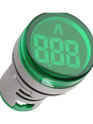 XB5 Ampermetras 0-100A Max AC380, žalias