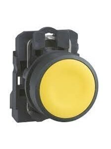 XB5 Mygtukas Ø22mm 1NA, geltonas