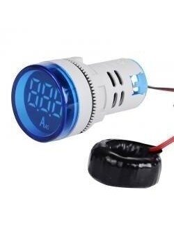 XB5 Ampermetras 0-100A Max AC380, mėlynas