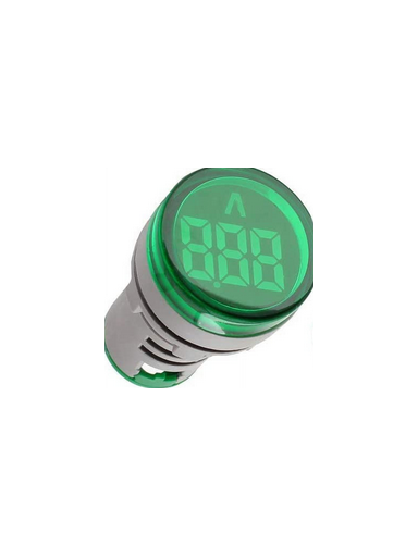 XB5 Ampermetras 0-100A Max AC380, žalias